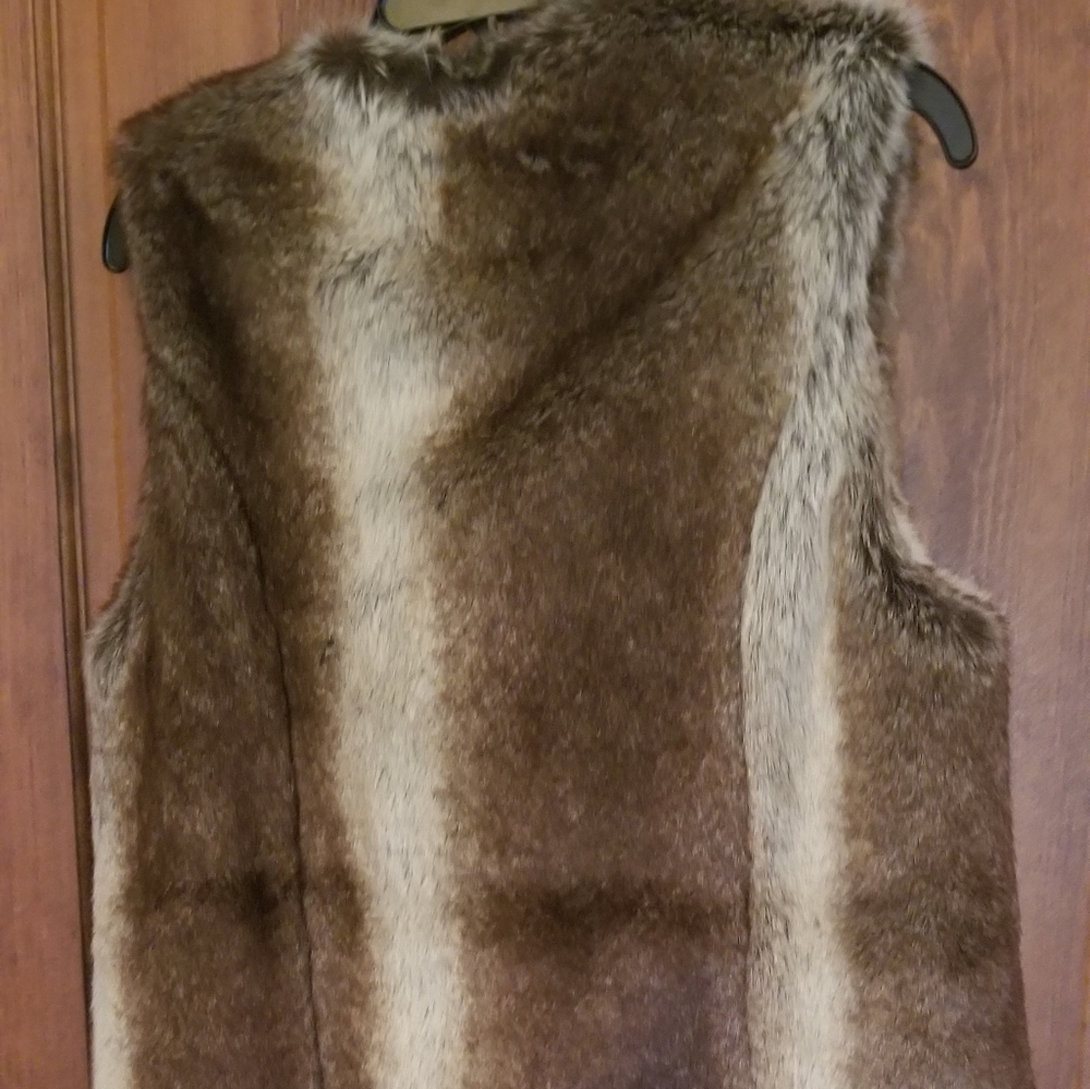Faux Fur Vest Ladies